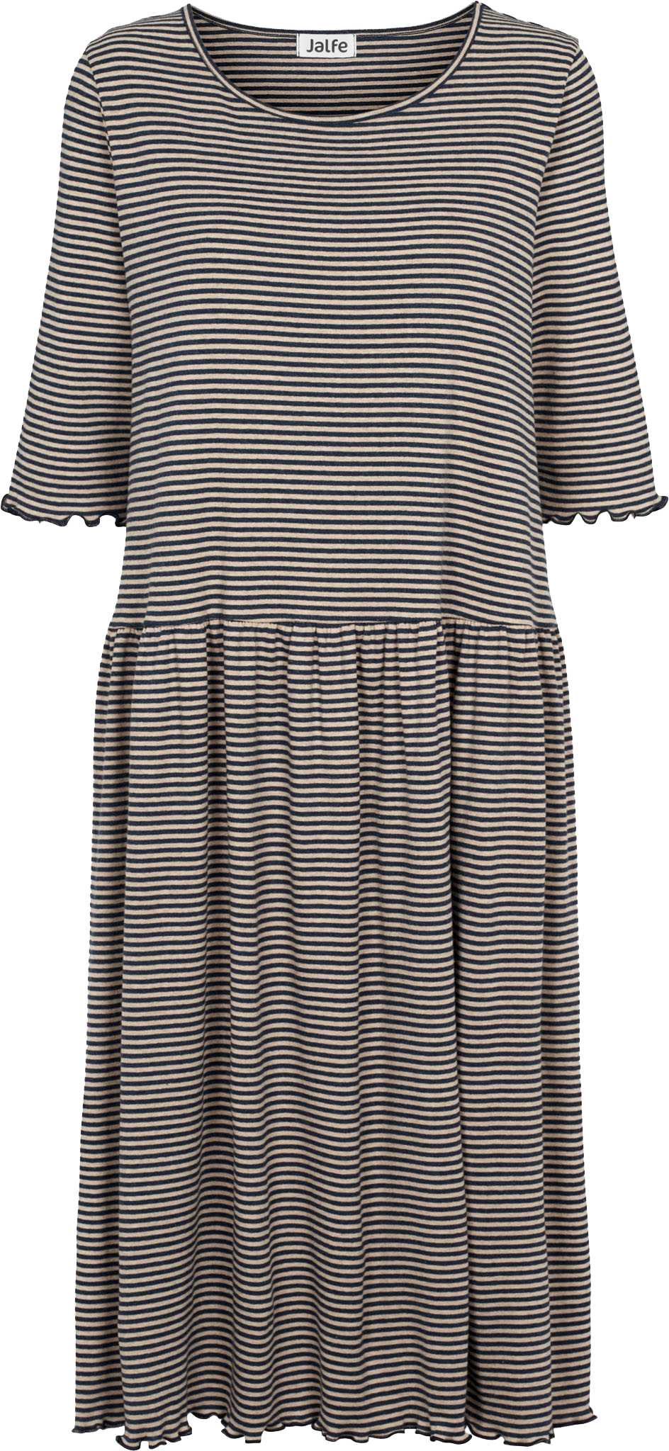 Oversize dress stripes organic cotton